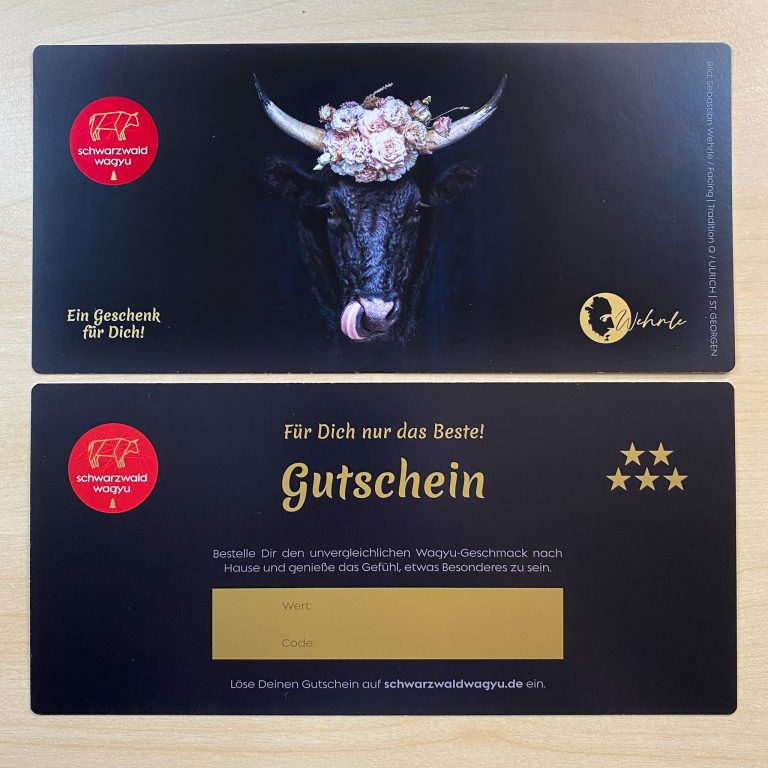 Wagyu Gutschein